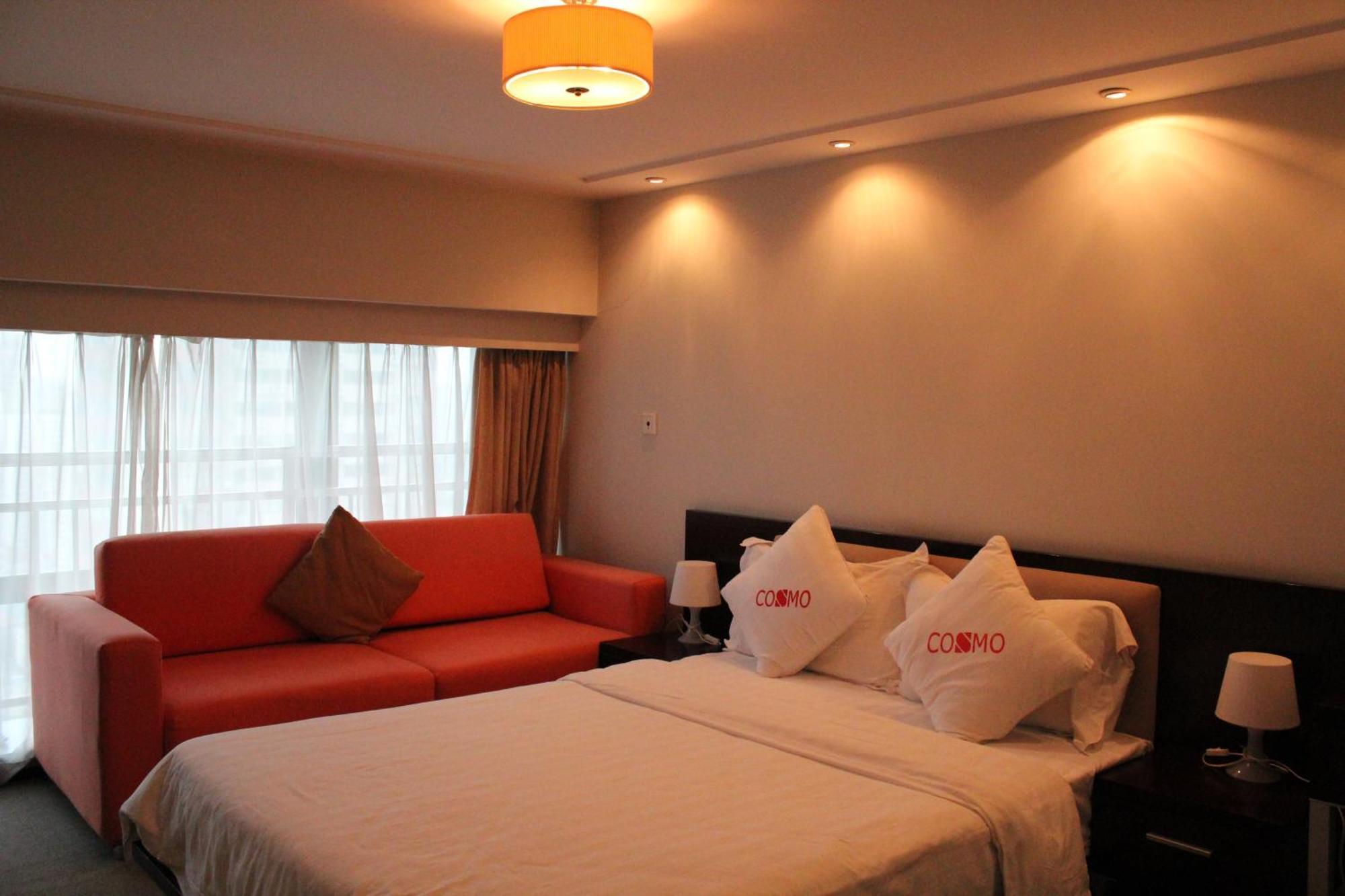 Shanghai Cosmo World Union Service Apartment Buitenkant foto