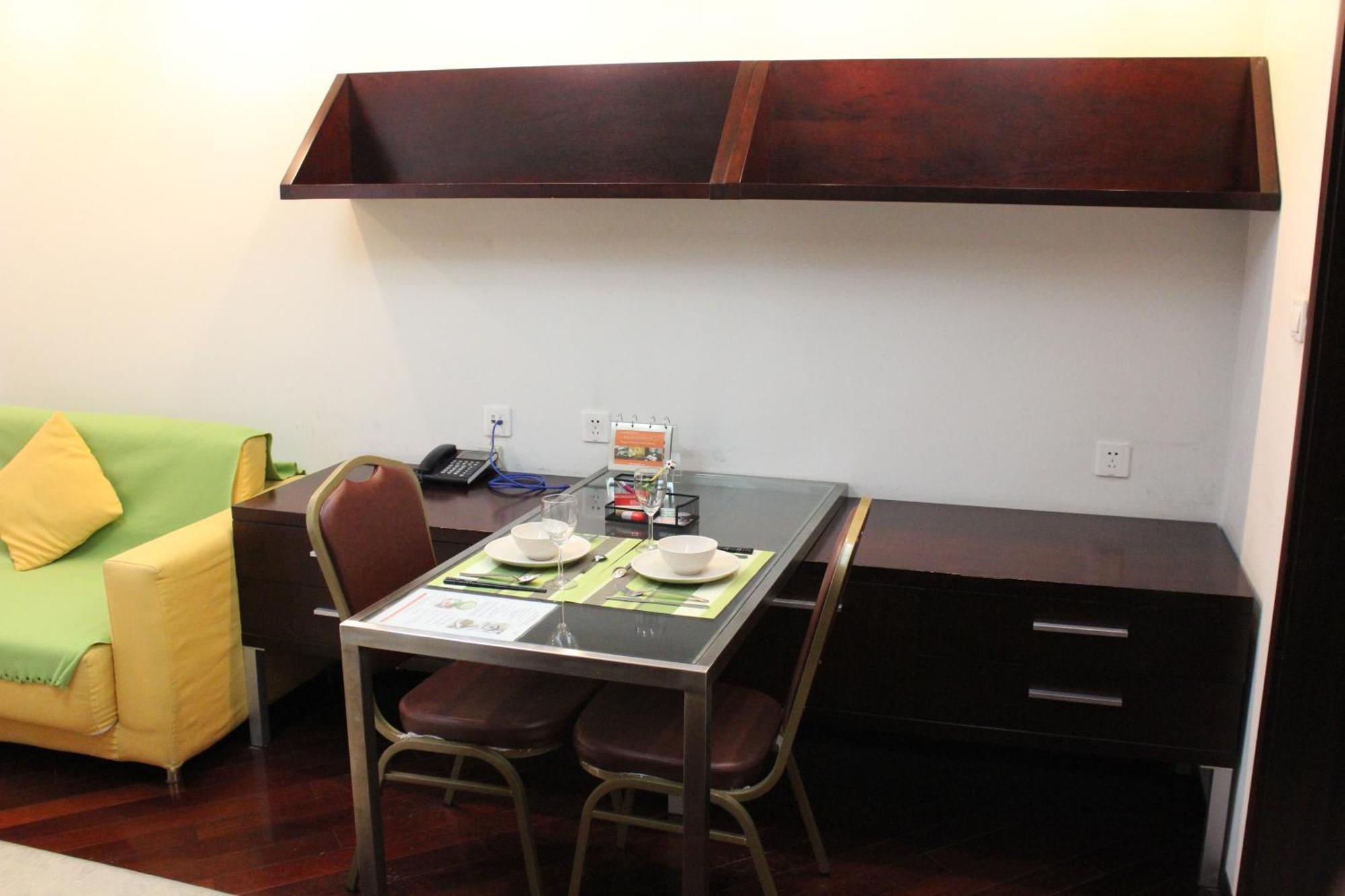 Shanghai Cosmo World Union Service Apartment Buitenkant foto