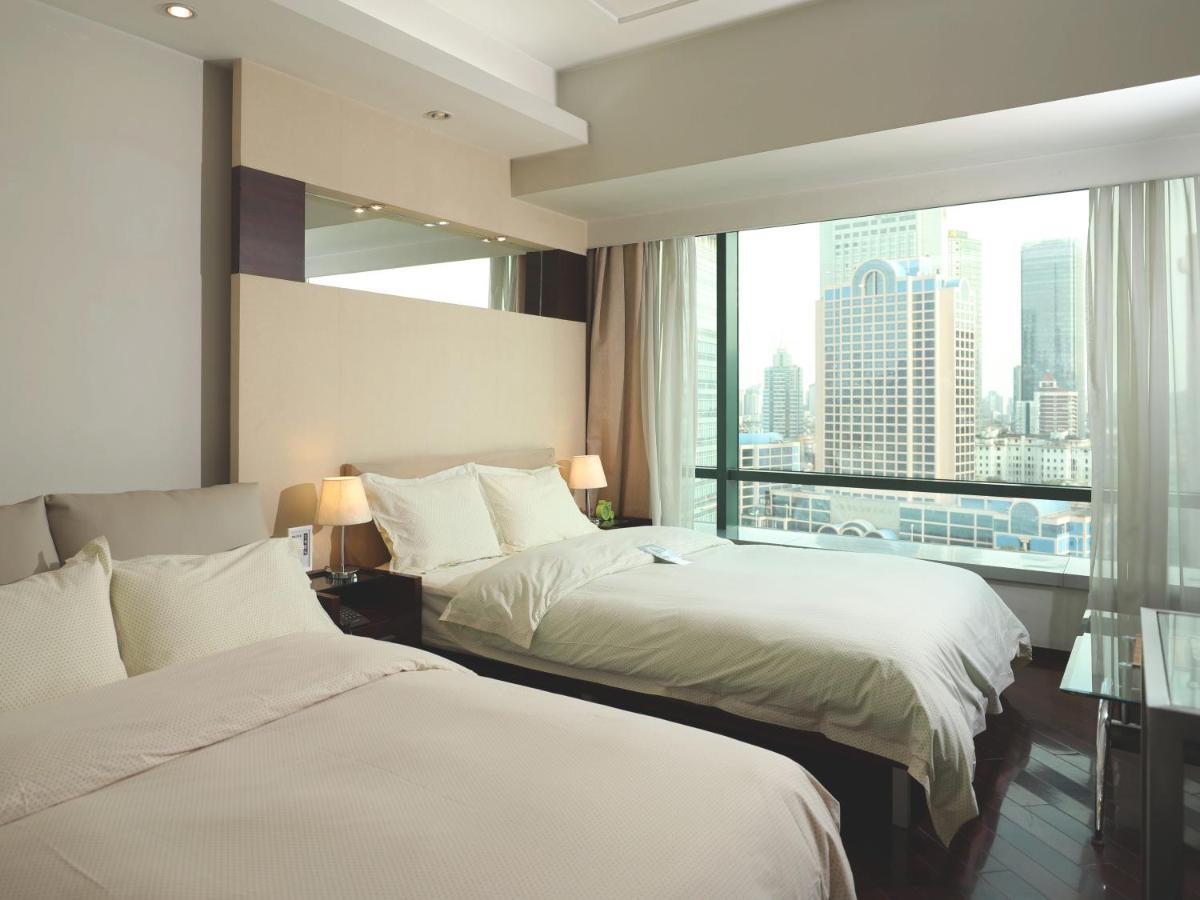Shanghai Cosmo World Union Service Apartment Buitenkant foto