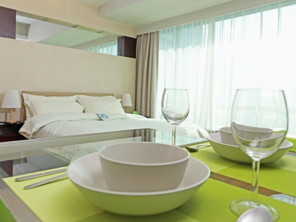 Shanghai Cosmo World Union Service Apartment Buitenkant foto