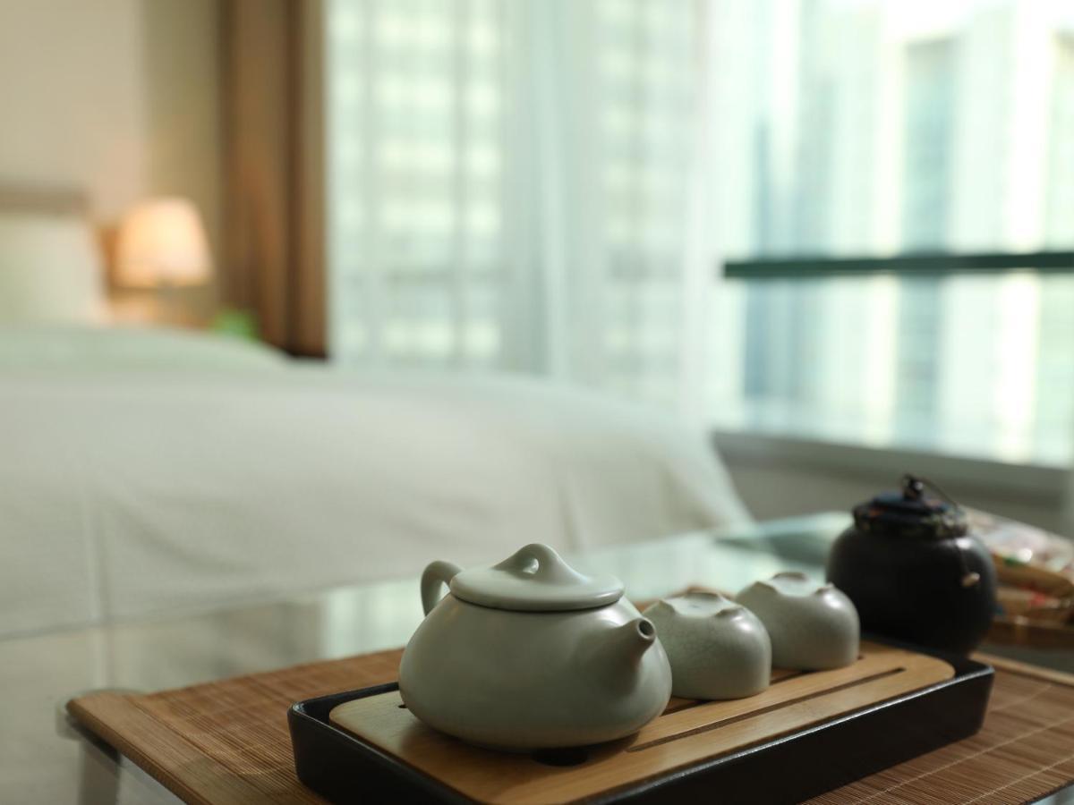 Shanghai Cosmo World Union Service Apartment Buitenkant foto