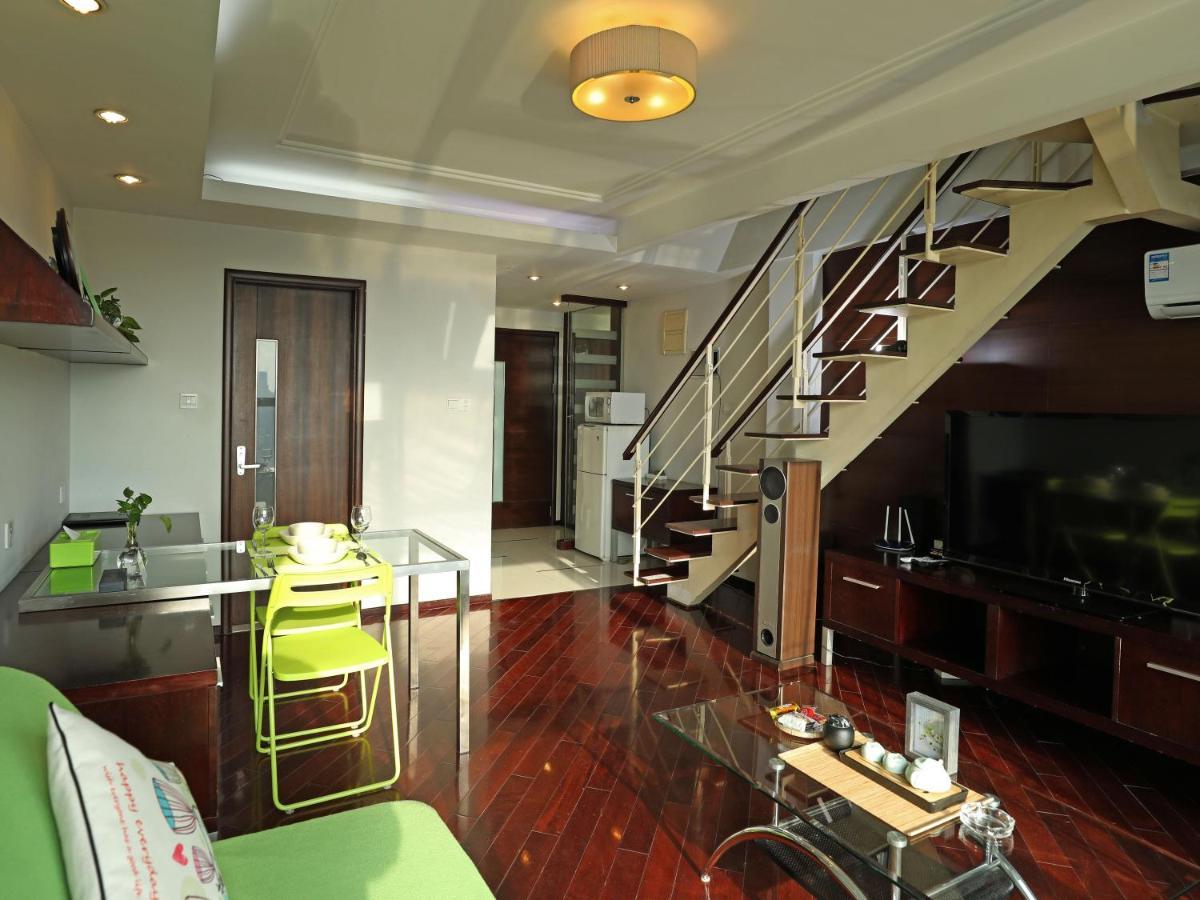 Shanghai Cosmo World Union Service Apartment Buitenkant foto