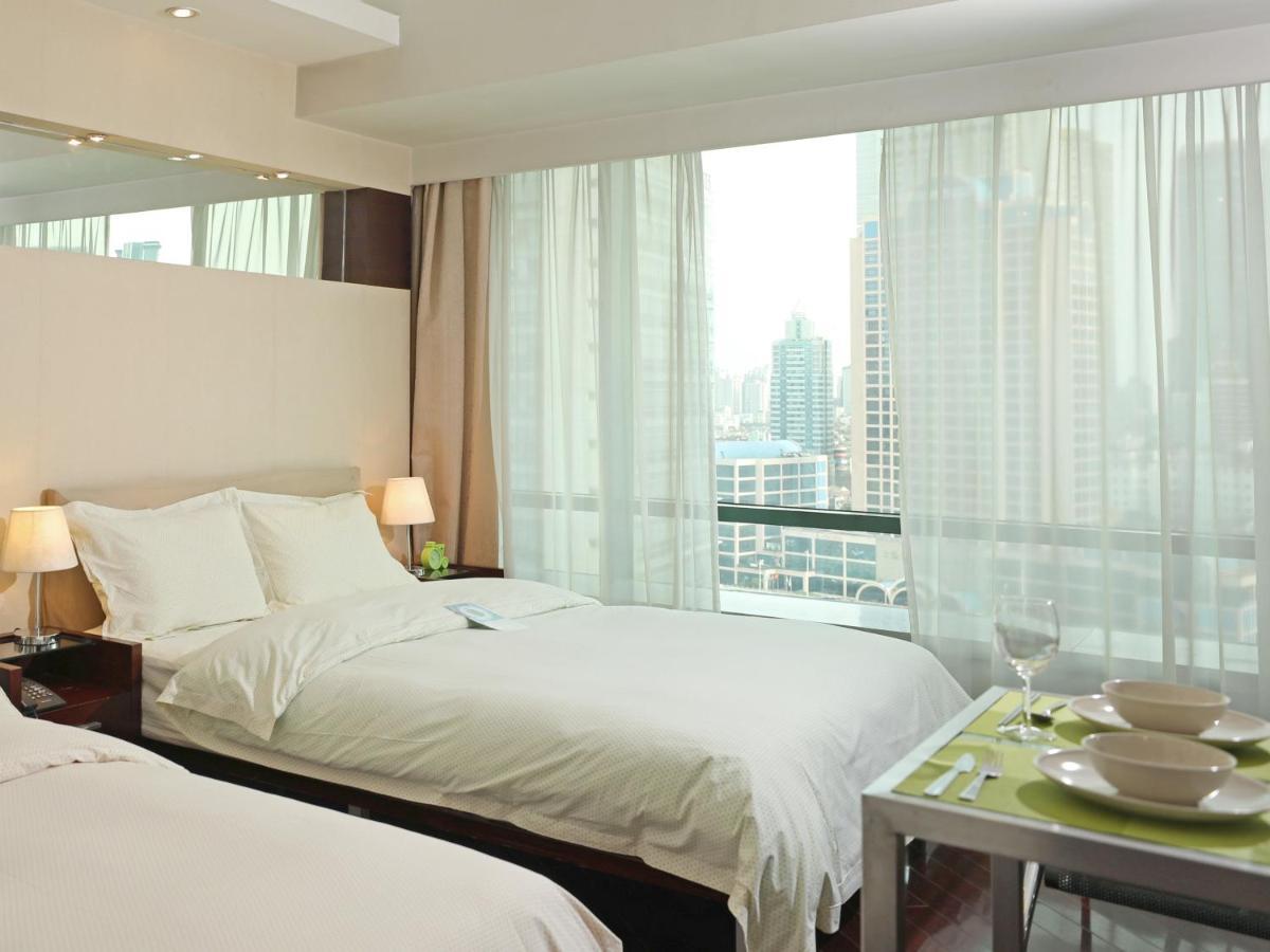 Shanghai Cosmo World Union Service Apartment Buitenkant foto
